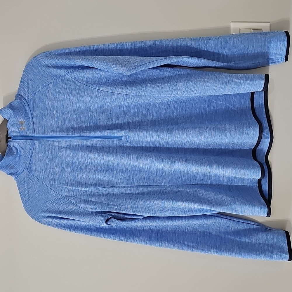 Light Blue Periwinkle Brand New Under Armour Run dri fit quarter-zip